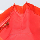 LOUIS VUITTON Vernis Bluebird Wilshire PM Bag Orenge Sunset M93644 Auth 146475-18