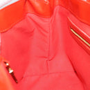 LOUIS VUITTON Vernis Bluebird Wilshire PM Bag Orenge Sunset M93644 Auth 146475-19