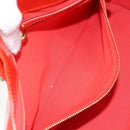 LOUIS VUITTON Vernis Bluebird Wilshire PM Bag Orenge Sunset M93644 Auth 146475-20