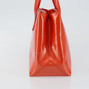 LOUIS VUITTON Vernis Bluebird Wilshire PM Bag Orenge Sunset M93644 Auth 146475-3