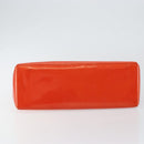 LOUIS VUITTON Vernis Bluebird Wilshire PM Bag Orenge Sunset M93644 Auth 146475-5