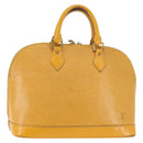 LOUIS VUITTON Epi Alma Hand Bag Yellow M52149 LV Auth 146477-1