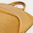 LOUIS VUITTON Epi Alma Hand Bag Yellow M52149 LV Auth 146477-14