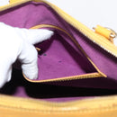 LOUIS VUITTON Epi Alma Hand Bag Yellow M52149 LV Auth 146477-20