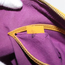 LOUIS VUITTON Epi Alma Hand Bag Yellow M52149 LV Auth 146477-12