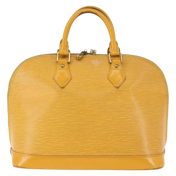 LOUIS VUITTON Epi Alma Hand Bag Yellow M52149 LV Auth 146477 - 0