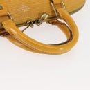 LOUIS VUITTON Epi Alma Hand Bag Yellow M52149 LV Auth 146477-7