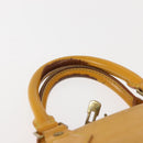 LOUIS VUITTON Epi Alma Hand Bag Yellow M52149 LV Auth 146477-8