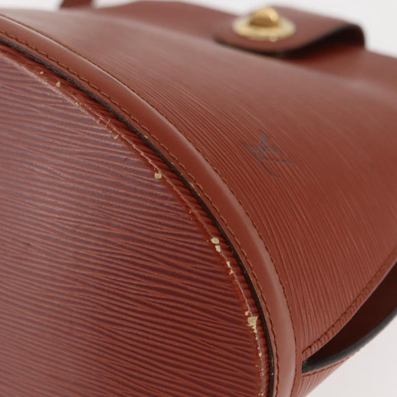 LOUIS VUITTON Epi Cluny Shoulder Bag Brown M52253 LV Auth 146478