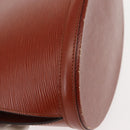 LOUIS VUITTON Epi Cluny Shoulder Bag Brown M52253 LV Auth 146478-15