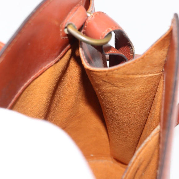 LOUIS VUITTON Epi Cluny Shoulder Bag Brown M52253 LV Auth 146478