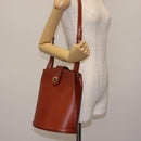 LOUIS VUITTON Epi Cluny Shoulder Bag Brown M52253 LV Auth 146478-21