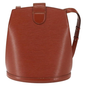 LOUIS VUITTON Epi Cluny Shoulder Bag Brown M52253 LV Auth 146478 - 0