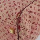 LOUIS VUITTON Monogram Mini Josephine GM Hand Bag Red M92213 LV Auth 146479-8