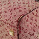 LOUIS VUITTON Monogram Mini Josephine GM Hand Bag Red M92213 LV Auth 146479-16