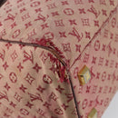 LOUIS VUITTON Monogram Mini Josephine GM Hand Bag Red M92213 LV Auth 146479-17