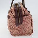 LOUIS VUITTON Monogram Mini Josephine GM Hand Bag Red M92213 LV Auth 146479-4