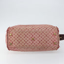LOUIS VUITTON Monogram Mini Josephine GM Hand Bag Red M92213 LV Auth 146479-5