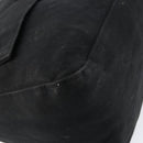 FENDI Mamma Baguette Shoulder Bag Nylon Black Silver Auth 146480-14