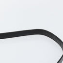 FENDI Mamma Baguette Shoulder Bag Nylon Black Silver Auth 146480-8