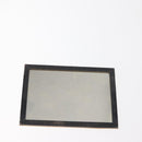 FENDI Pecan Canvas Hand Bag PVC Navy Gold Auth 146482-26