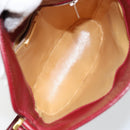 TIFFANY&Co. Shoulder Bag Canvas Beige Gold Auth 146483-11