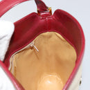 TIFFANY&Co. Shoulder Bag Canvas Beige Gold Auth 146483-18