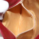 TIFFANY&Co. Shoulder Bag Canvas Beige Gold Auth 146483-12