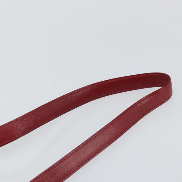 TIFFANY&Co. Shoulder Bag Canvas Beige Gold Auth 146483