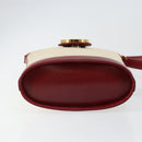 TIFFANY&Co. Shoulder Bag Canvas Beige Gold Auth 146483-5