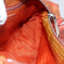 PRADA Shoulder Bag Nylon Orange Auth 146486-20