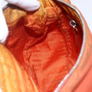 PRADA Shoulder Bag Nylon Orange Auth 146486-21