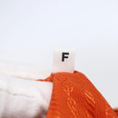 PRADA Shoulder Bag Nylon Orange Auth 146486-12
