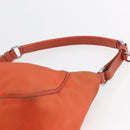 PRADA Shoulder Bag Nylon Orange Auth 146486-14