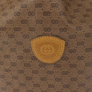 GUCCI Micro GG Supreme Shoulder Bag PVC Beige Gold 001 084 0850 Auth 146489-18