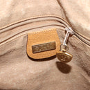 GUCCI Micro GG Supreme Shoulder Bag PVC Beige Gold 001 084 0850 Auth 146489-19