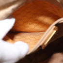 GUCCI Micro GG Supreme Shoulder Bag PVC Beige Gold 001 084 0850 Auth 146489-22