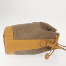 GUCCI Micro GG Supreme Shoulder Bag PVC Beige Gold 001 084 0850 Auth 146489-3