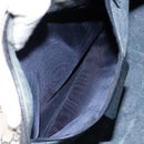 GUCCI GG Supreme Sherry Line Boston Bag PVC Navy Gold 39 02 007 Auth 146490-23