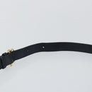 CELINE Horse Carriage Shoulder Bag Leather Navy Auth 146494-8