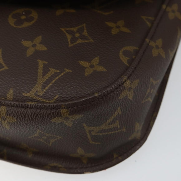 LOUIS VUITTON Monogram Saint Cloud GM Shoulder Bag M51242 LV Auth 146497