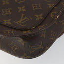 LOUIS VUITTON Monogram Saint Cloud GM Shoulder Bag M51242 LV Auth 146497-17
