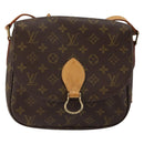 LOUIS VUITTON Monogram Saint Cloud GM Shoulder Bag M51242 LV Auth 146497-13