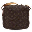 LOUIS VUITTON Monogram Saint Cloud GM Shoulder Bag M51242 LV Auth 146497-2