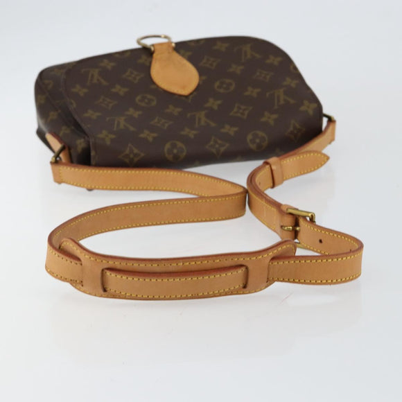LOUIS VUITTON Monogram Saint Cloud GM Shoulder Bag M51242 LV Auth 146497