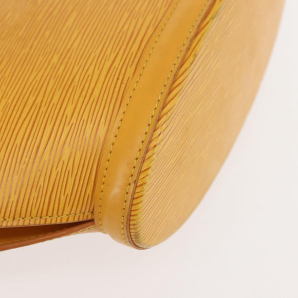 LOUIS VUITTON Epi Saint Jacques Hand Bag Yellow M52279 LV Auth 146502