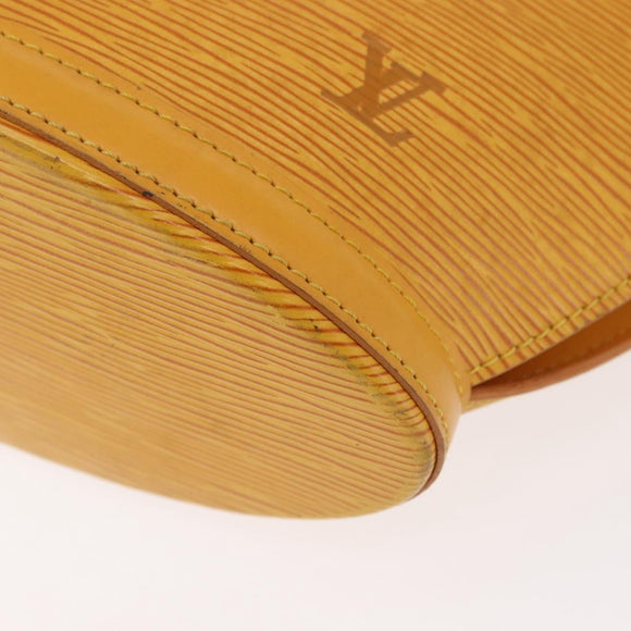 LOUIS VUITTON Epi Saint Jacques Hand Bag Yellow M52279 LV Auth 146502