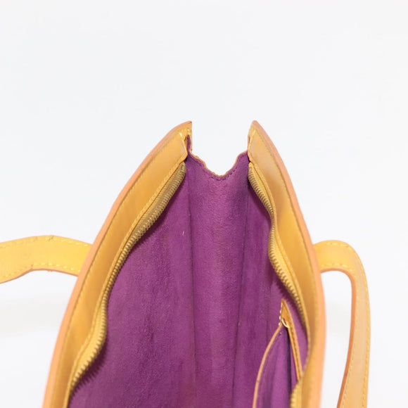 LOUIS VUITTON Epi Saint Jacques Hand Bag Yellow M52279 LV Auth 146502