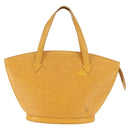 LOUIS VUITTON Epi Saint Jacques Hand Bag Yellow M52279 LV Auth 146502-13