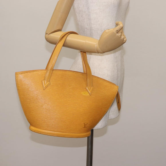 LOUIS VUITTON Epi Saint Jacques Hand Bag Yellow M52279 LV Auth 146502